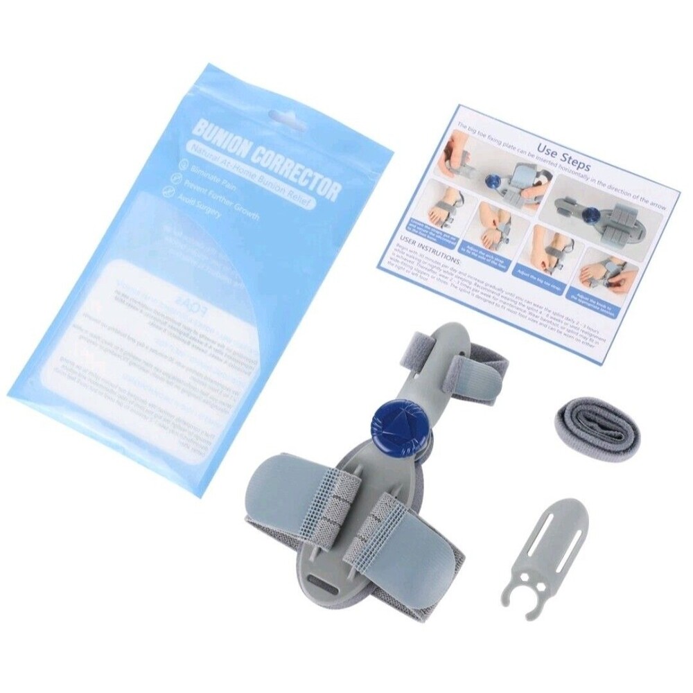 Bunion Corrector Big Toe Straightener Orthopedic Toe Separator Left & Right US